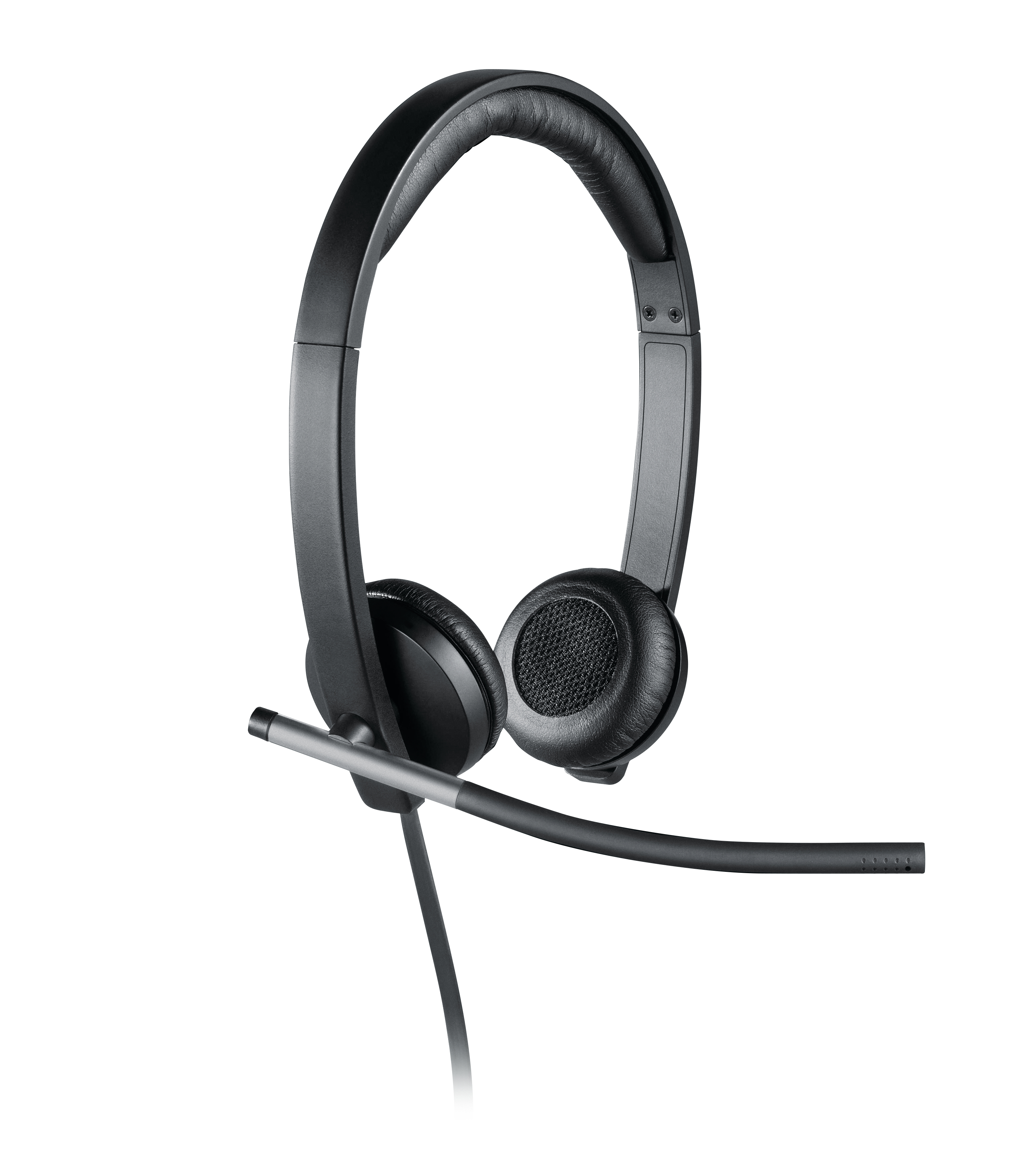 Logitech H650E Kopfhörer Kopfband Schwarz, Silber