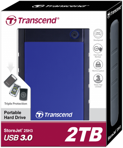 Transcend StoreJet H3B       2TB