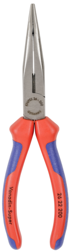 KNIPEX Flachrundzange mit Schneide 200 mm