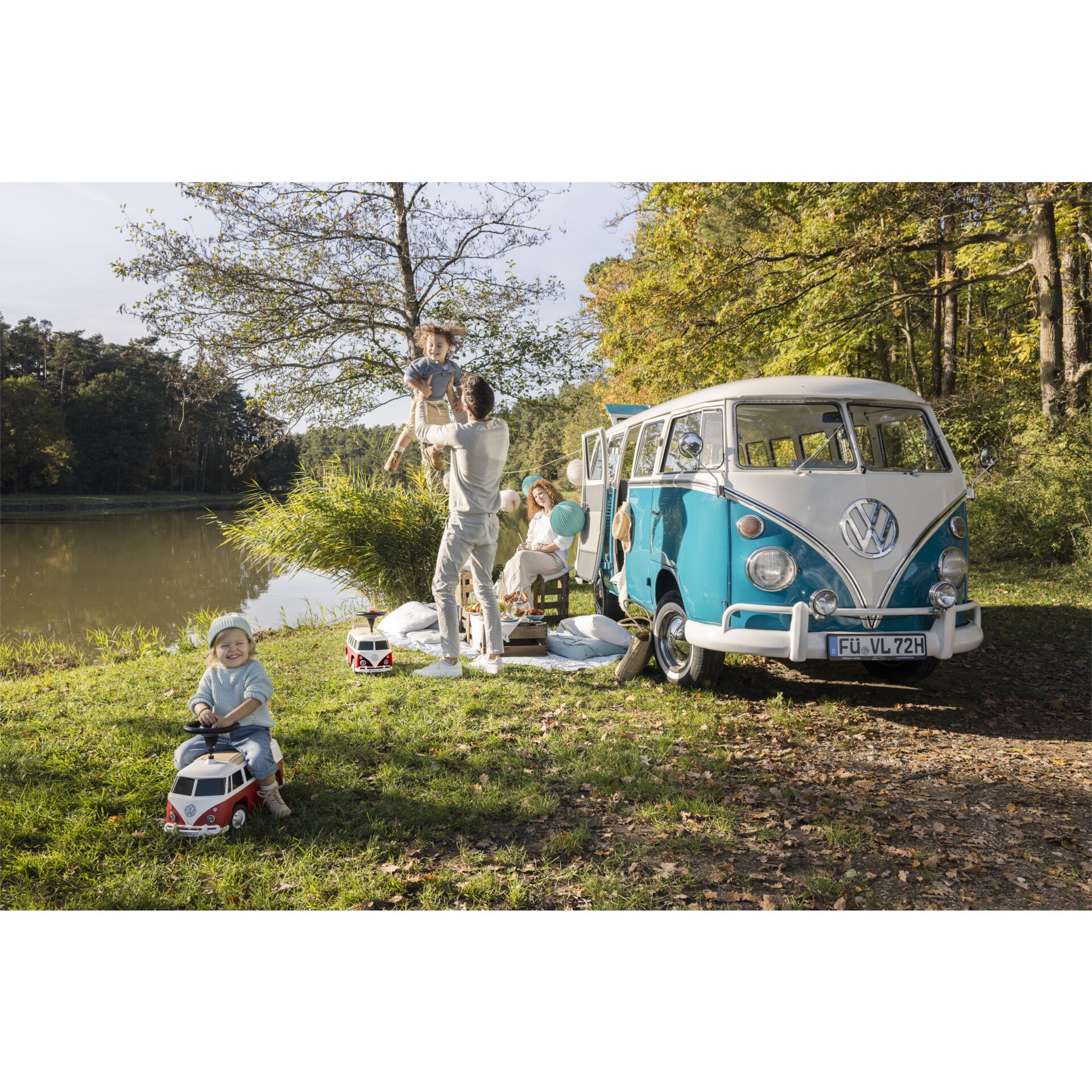 BIG Bobby Car Baby VW T1 Rot 809454_12