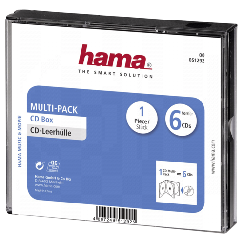 Hama CD-Multipack Leerhüllen