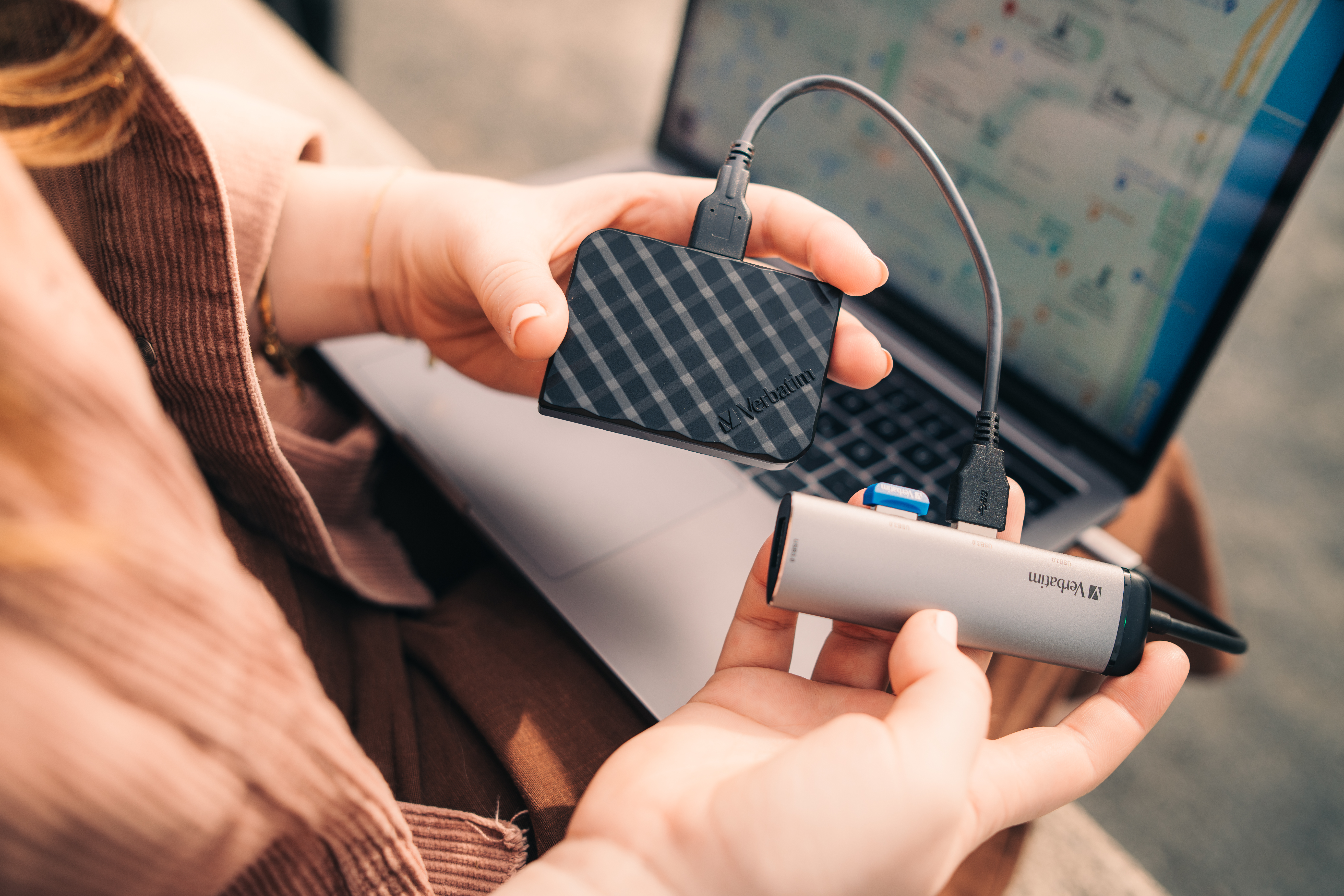 Verbatim USB-C Multiport-Hub 4-Port USB 3.2 Gen 1 – Ansicht 7