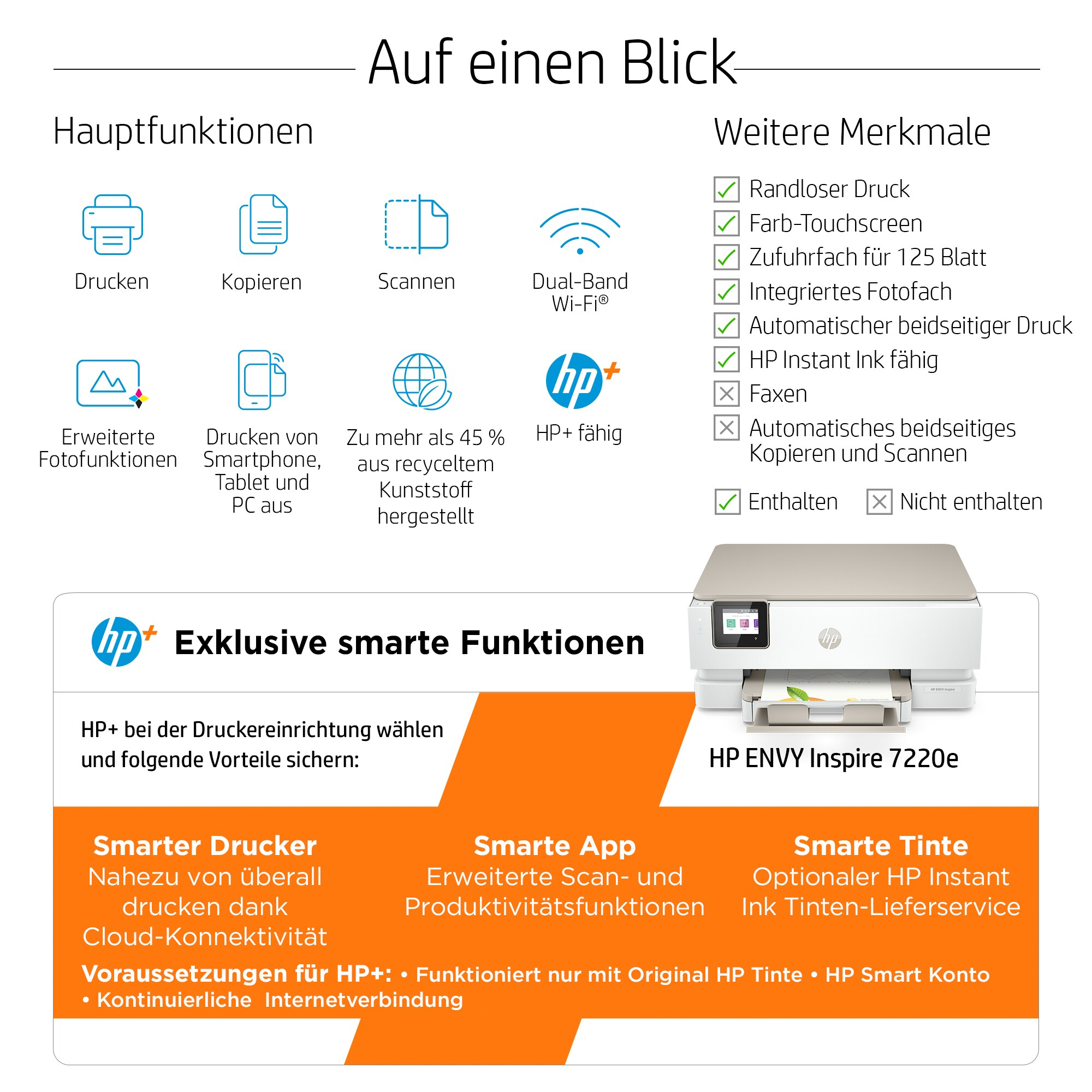 HP Envy Inspire 7220e All-in-One 3in1 Multifunktionsdrucker 91427317_2346736994