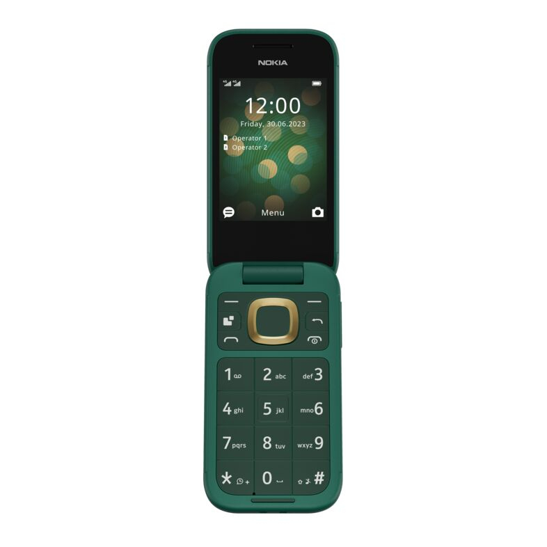 Nokia 2660 Flip, lush green a5e605b51b883e06d862abfe0c7a07c90b814190