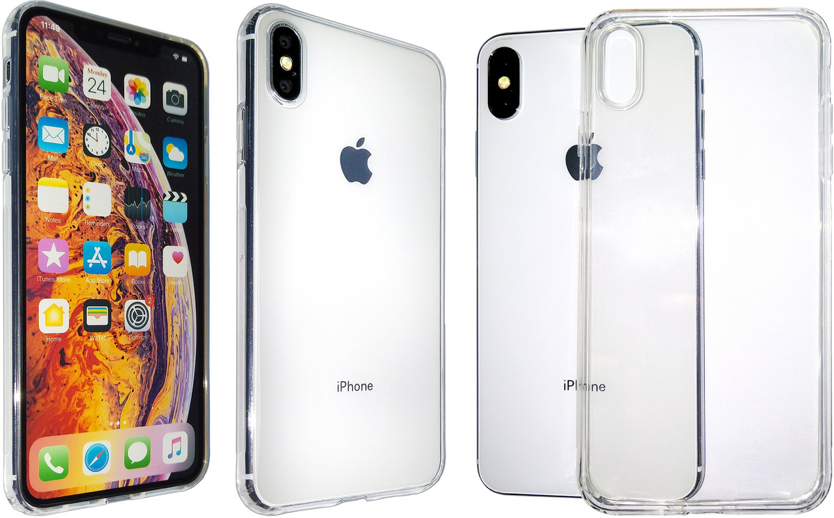 felixx Slim Case transparent für Apple iPhone 2018 5,8"