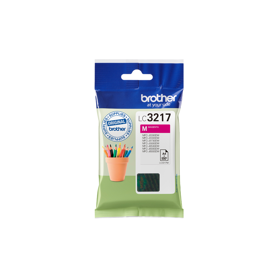 Brother LC-3217M 550ml 550Seiten Magenta Tintenpatrone