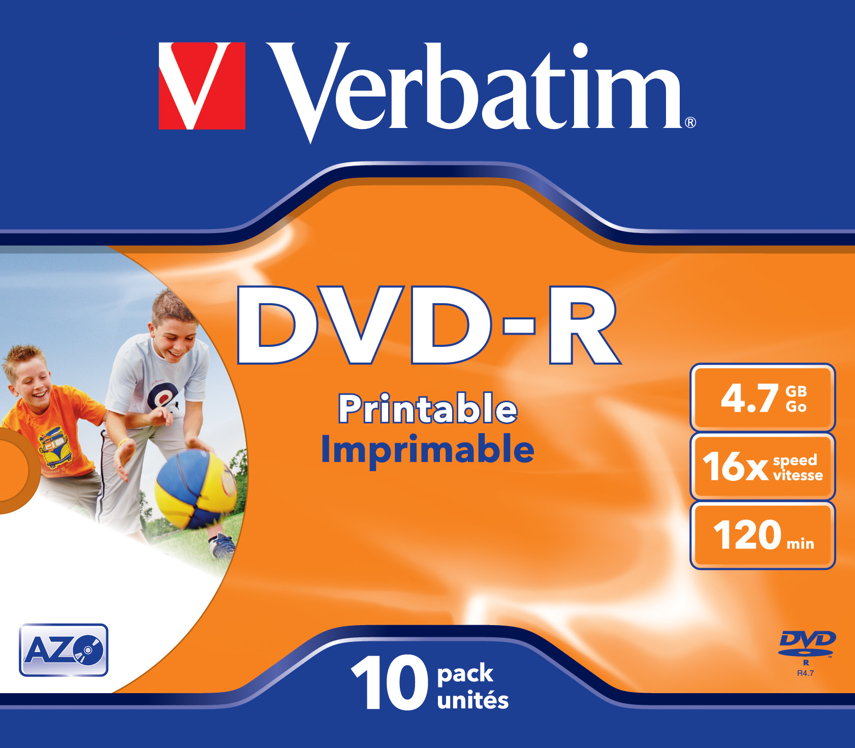 Verbatim 43521 DVD-Rohling 4,7 GB DVD-R 10 Stück(e)